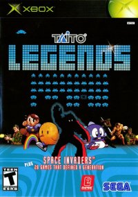 Taito Legends Xbox  box art